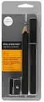Black Pencil Set With Cap And Sharpener / Moleskine Germany / Bei Hugendubel