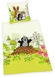 Herding DER KLEINE MAULWURF Bettw&auml;sche-Set Wendemotiv Bettbezug 135 x 200 cm