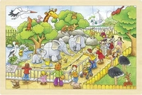 Gollnest & Kiesel Einlegepuzzle Zoobesuch