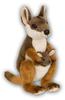 WWF Plüsch 00053 - Känguru Mutter mit Baby Australien-Kollektion Plüschtier 19 cm