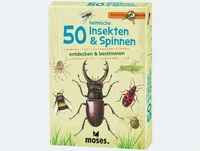 moses. Verlag Expedition Natur: 50 heimische Insekten & Spinnen