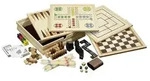 Philos 3098 - Spielesammlung 10 medium Spieleklassiker mit Zubeh&ouml;r Holz / Philos /
