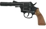 J.G. Schr&ouml;del - Interpol 38 12-Schuss Pistole. Knalllautst&auml;rke: 125 db / Bauer