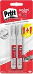 Henkel Pritt Kleben Pritt Korrektur Pocket Pen fl&uuml;ssig 2 &times; 8 ml