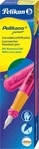 Pelikan Schreiblernf&uuml;llhalter Pelikano Junior Pink Feder L f&uuml;r Linksh&auml;nder