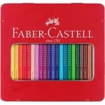 Holzfarbstifte D&uuml;nngrip 24 St&uuml;ck in Metallbox / Faber Castell / Bei Hugendubel