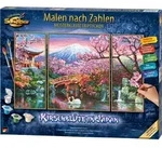 Schipper Malen nach Zahlen - Kirschbl&uuml;te in Japan (Triptychon) / Noris Spiele GmbH /