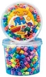 Hama 8571 - My first Hama B&uuml;gelperlen Maxi 3+ Dose mit ca. 600 St&uuml;ck Pastell Mix /