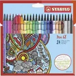 STABILO Filzstift Premium-Filzstift Pen 68 24er Set / STABILO / Bei Hugendubel