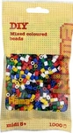 Hama Perlen Hama - Perlenbeutel 1000 St&uuml;ck Mix 6 Farben