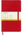 Moleskine Notizbuch L/A5 Blanko Hard Cover Scharlachrot / Moleskine Germany GmbH /
