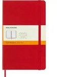 Moleskine Notizbuch L/A5 Liniert Hard Cover Scharlachrot / Moleskine Germany GmbH /