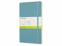 Moleskine Notizbuch Large/A5 Blanko Soft Cover Riff Blau