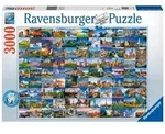 99 beautiful Places of Europe - Puzzle mit 3000 Teilen / Ravensburger Spieleverlag /