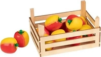 Gollnest & Kiesel &Auml;pfel in Obstkiste