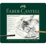 Faber-Castell Pitt Charcoal Kohle 24er Set Metalletui / Faber-Castell