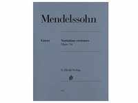 Mendelssohn Bartholdy Felix - Variations sérieuses op. 54: Buch von Felix