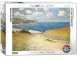 Strandweg zwischen Weizenfeldern von Claude Monet 1000 Teile von Claude Monet /
