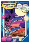 Delfine Malen nach Zahlen Sonderserie E / Ravensburger Spieleverlag / Spiel