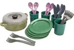 Dantoy Green Bean Essservice im Netz 22 Teile / Dantoy / Bei Hugendubel