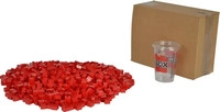 Simba Toys Simba 104114117 - Blox 1000 rote 4er Steine lose Bausteine