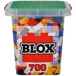 Blox - 700 Bausteine bunt - incl. Box - kompatibel mit bekannten Spielsteinen / SIMBA