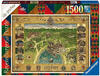 Ravensburger Puzzle 16599 - Hogwarts Karte - 1500 Teile Puzzle für Erwachsene und