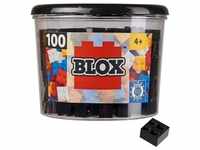 Simba 104114114 - Blox 100 schwarze Bausteine