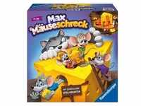 Ravensburger Kinderspiele 24562 - Max Mäuseschreck - Würfel-Laufspiel für 2 bis 4