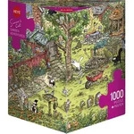 Garden Adventures Puzzle 1000 Teile von Simon Tofield / Heye Puzzle / Spiel