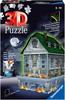 Ravensburger 3D Puzzle Gruselhaus bei Nacht 11254 - 216 Teile - für Halloween Fans