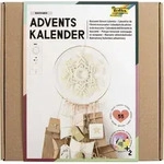 Folia Adventskalender Set MAKRAMEE 55-teilig / Folia