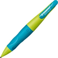 STABILO Druckbleistift EASYergo HB 1.4 neonlimonengr&uuml;n/aquamarin f&uuml;r Rechtsh&auml;nder