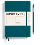 Notizbuch Medium (A5) Hardcover 251 nummerierte Seiten Pacific Green Blanko /