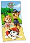 Paw Patrol 6132242516 - Velourstuch 75x150 cm 100% Baumwolle / Herding / Spiel