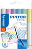 PILOT Marker Pintor Pastell fein 6er Set