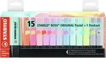 STABILO Textmarker BOSS&reg; ORIGINAL Pastel 15er Set / Stabilo / Bei Hugendubel
