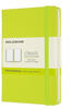 Moleskine Notizbuch Pocket/A6 Blanko Fester Einband Limetten Grün