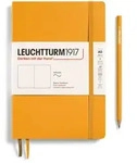 Notizbuch Medium (A5) Softcover 123 nummerierte Seiten Rising Sun blanko /