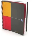 OXFORD International Activebook A4+ kariert 5 mm 80 Blatt 80 g/m2 4fach gelocht mit