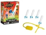 Stomp Rocket 365044 - Stomp Rocket Jr. Glow mit Startrampe und 4 Schaumstoffraketen