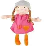 sigikid 39409 - Puppe Brenda Bilipup pink Lernpuppe Stoffpuppe 24 cm / sigikid /