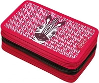 Herlitz Sch&uuml;leretui TriCase 31-teilig bef&uuml;llt Cute Animals Zebra