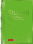 Brunnen Collegeblock Premium Student A4 kariert Lineatur 28 kiwi
