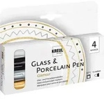 KREUL Glass & Porcelain Pen 4er Set Glamour / Kreul