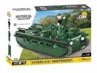 COBI Historical Collection 2990 - Vickers A1E1 Independent Panzer + 1 Figur