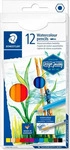 STAEDTLER Aquarellstifte 146 10C wasservermalbar 12er Set