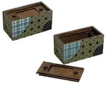 Philos 5528 - Secret Box Summer Truhe mit Geheimfach Trickspiel Denkspiel