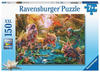 Ravensburger Kinderpuzzle - 13348 Versammlung der Dinosaurier- 150 Teile Puzzle für