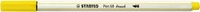 STABILO Nonbook STABILO Pen 68 brush zitronengelb